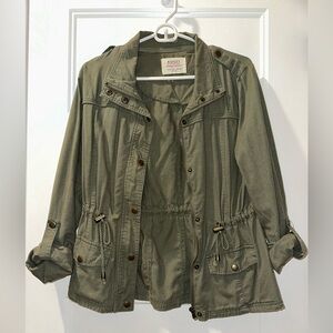 Ambiance Olive Utility Jacket